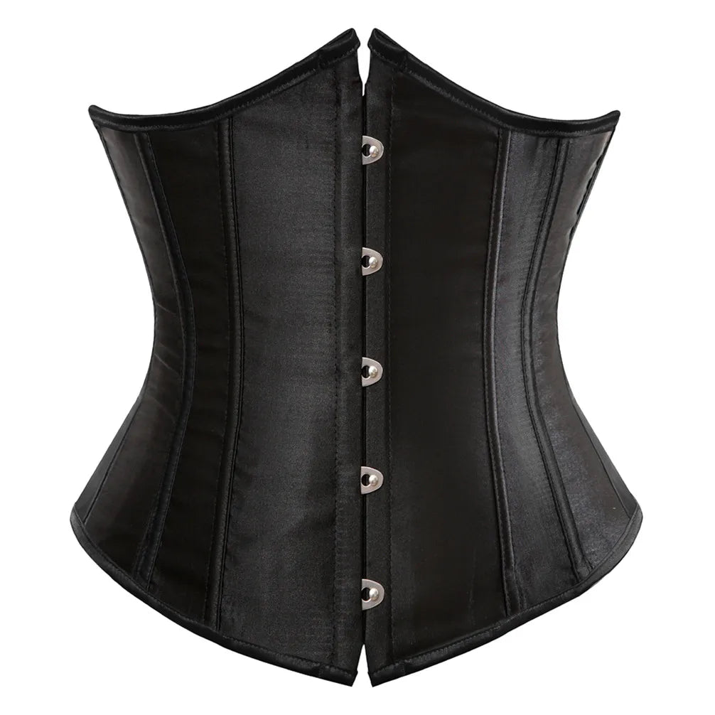 Underbust Corset Waist Trainer – Sexy Slimming Bustier Body Shaper for Women Style Heaven