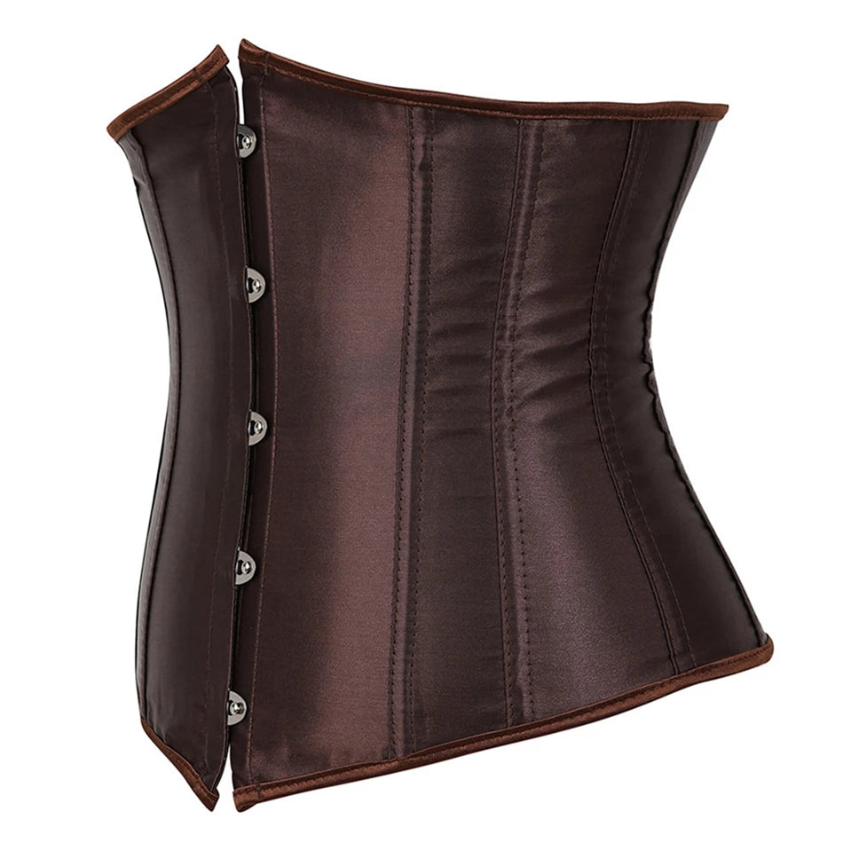 Underbust Corset Waist Trainer – Sexy Slimming Bustier Body Shaper for Women Style Heaven