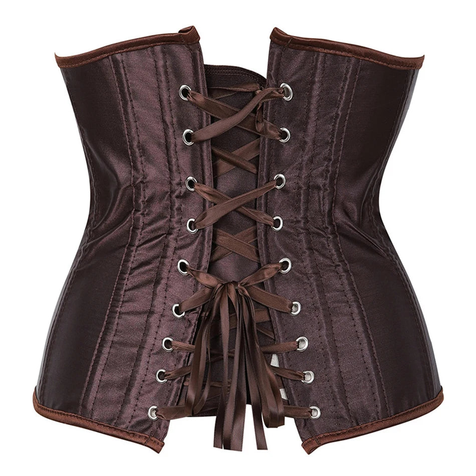 Underbust Corset Waist Trainer – Sexy Slimming Bustier Body Shaper for Women Style Heaven