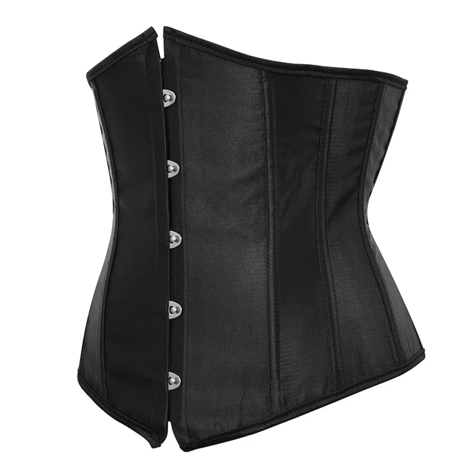 Underbust Corset Waist Trainer – Sexy Slimming Bustier Body Shaper for Women Style Heaven