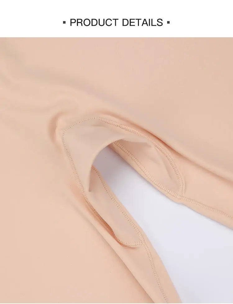 High-Waist Long-Leg Girdle Panty – Seamless Tummy Control Shorts for Women