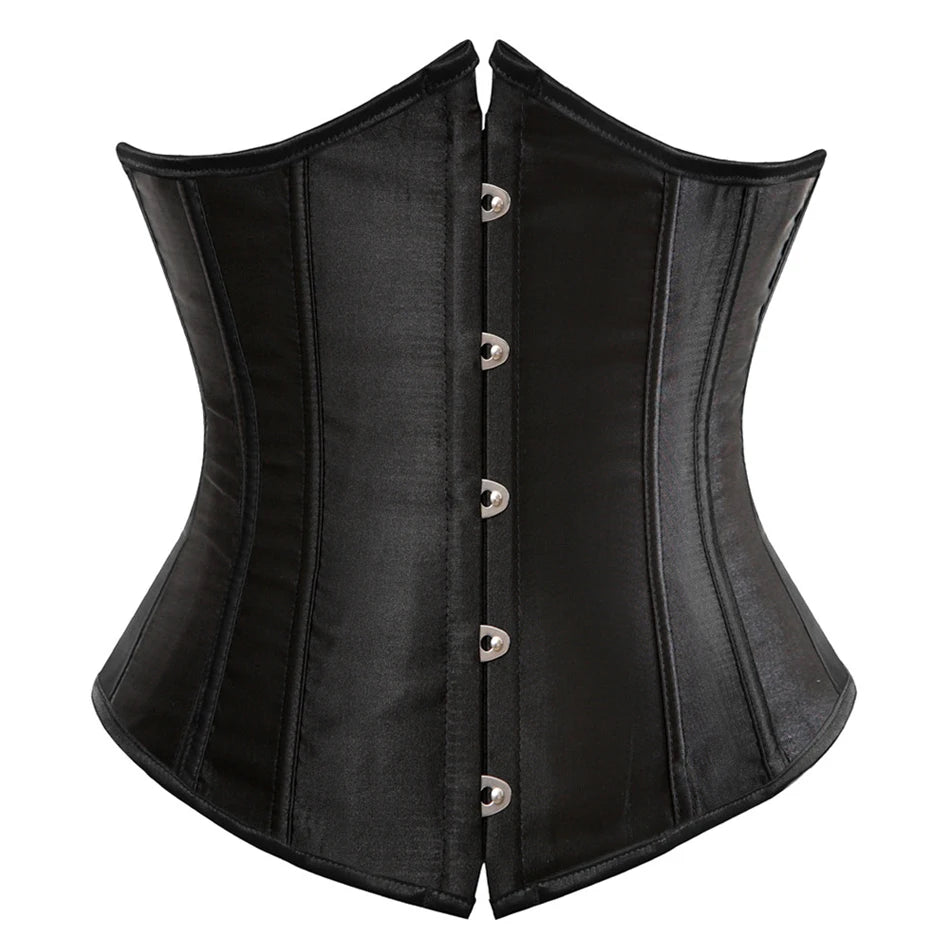Underbust Corset Waist Trainer – Sexy Slimming Bustier Body Shaper for Women Style Heaven