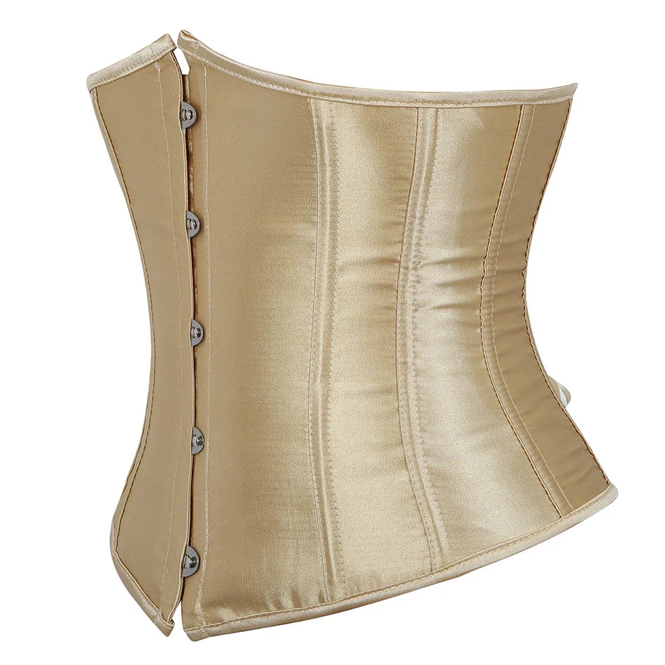 Underbust Corset Waist Trainer – Sexy Slimming Bustier Body Shaper for Women Style Heaven