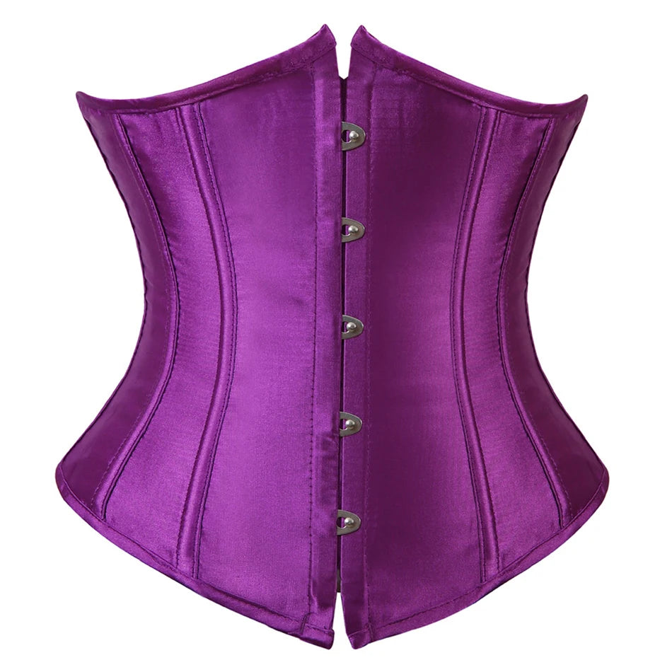 Underbust Corset Waist Trainer – Sexy Slimming Bustier Body Shaper for Women Style Heaven