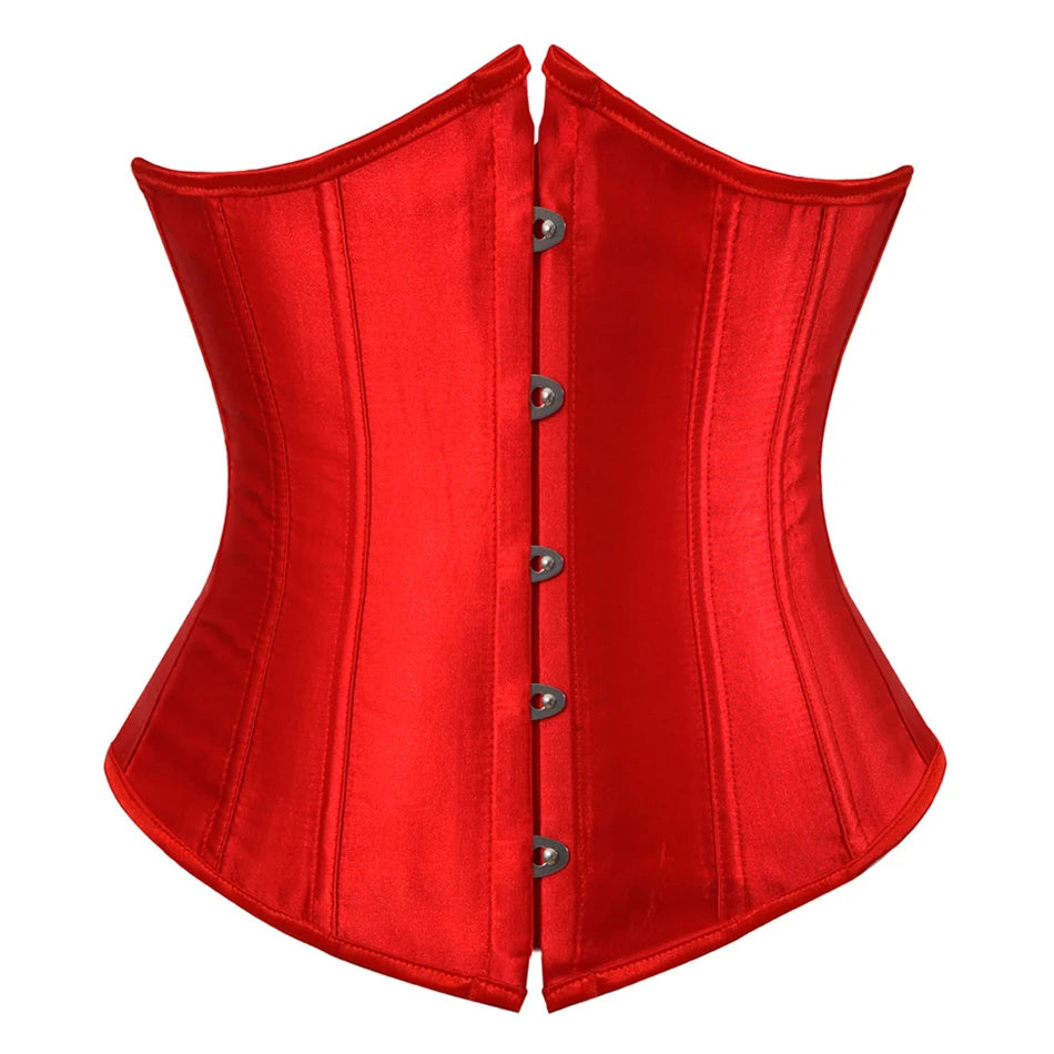 Underbust Corset Waist Trainer – Sexy Slimming Bustier Body Shaper for Women Style Heaven
