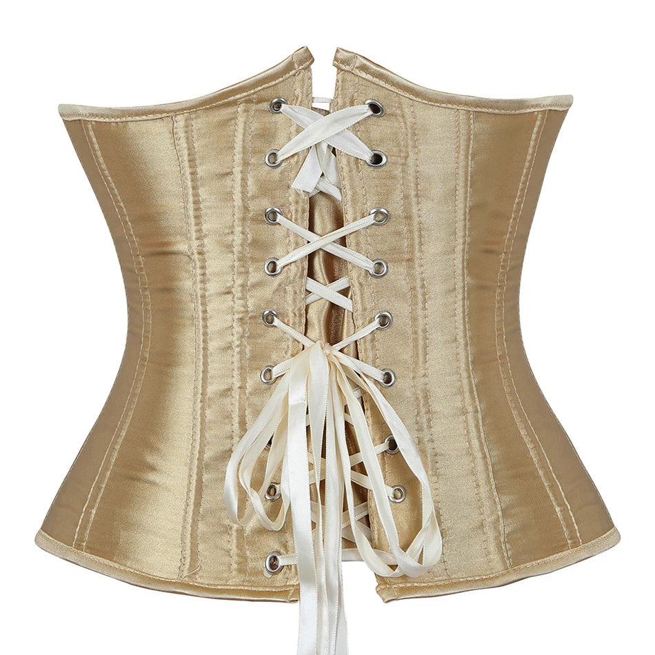 Underbust Corset Waist Trainer – Sexy Slimming Bustier Body Shaper for Women Style Heaven