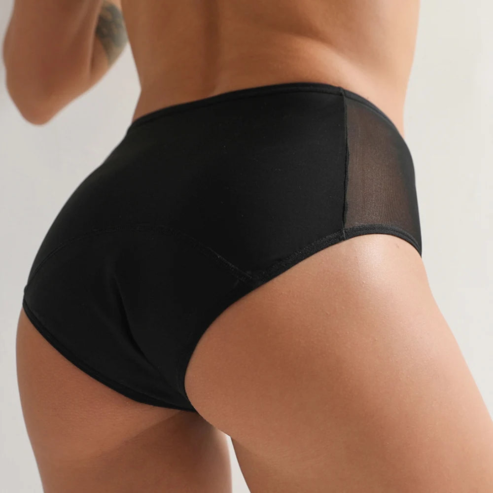 Leakproof Menstrual Panties – 4-Layer Absorbent Underwear for Heavy Flow | Plus Size