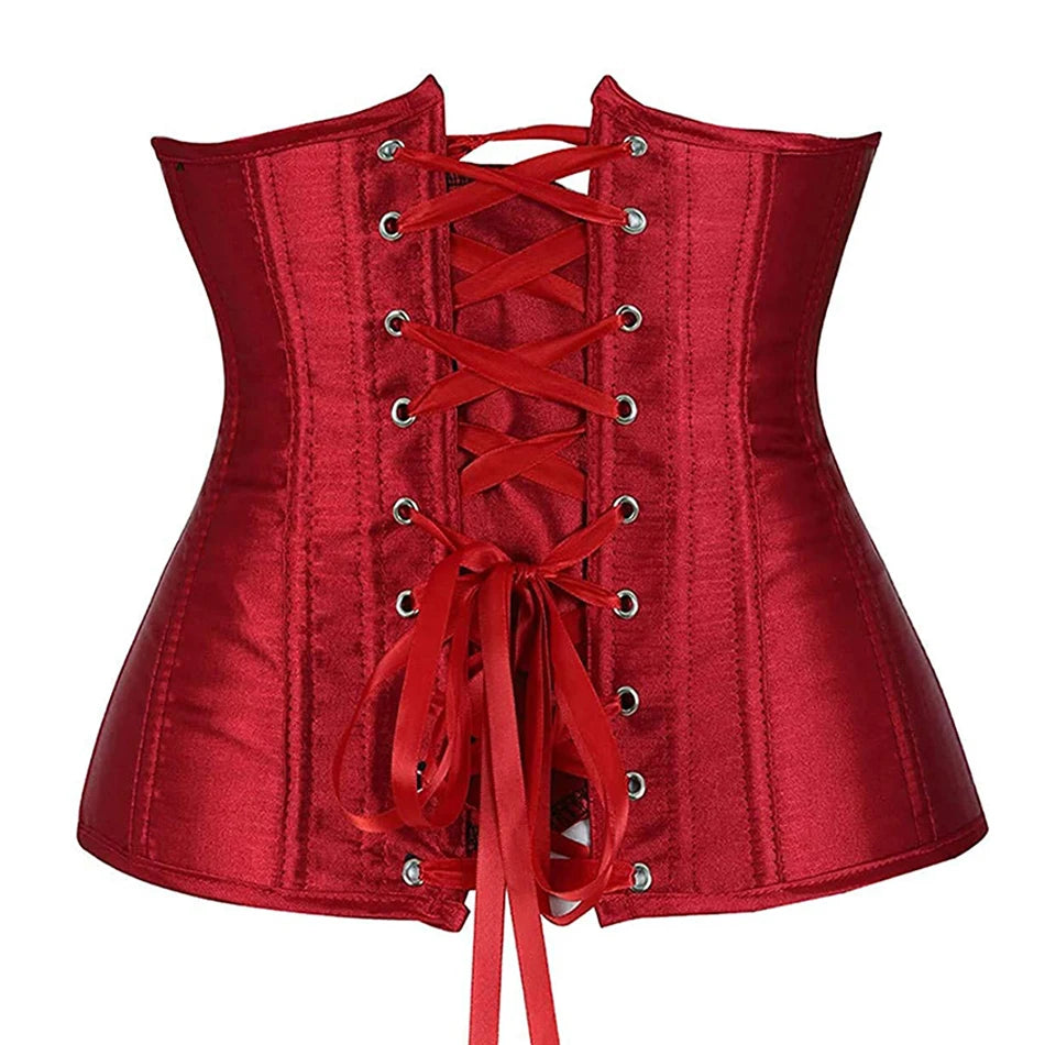 Underbust Corset Waist Trainer – Sexy Slimming Bustier Body Shaper for Women Style Heaven