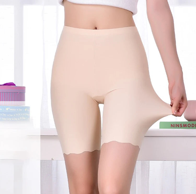 Seamless Safety Shorts – Plus Size Anti-Rub Boxers for Women | 3XL Style Heaven