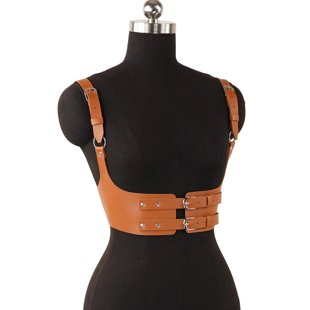 Punk Corset Belt – Wide Leather Waistband for Street & Gothic Style Style Heaven
