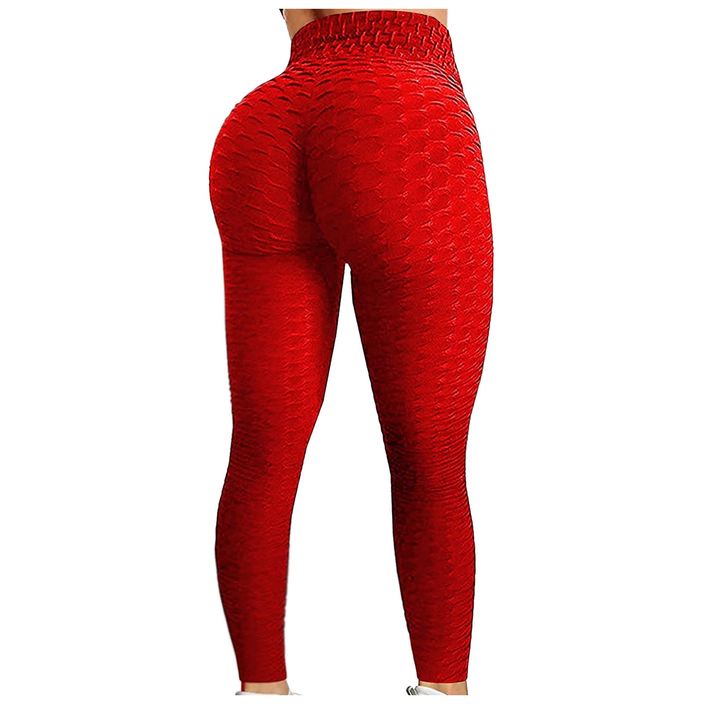 Women's Bubble Hip-Lifting Flared Yoga Pants – High Waist Fitness & Dance Workout Trousers Style Heaven
