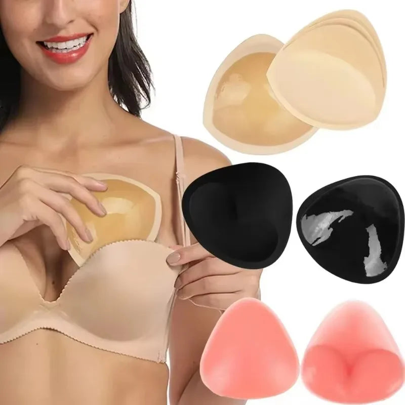 Silicone Push-Up Bra Inserts – Thick Padded Bikini Enhancers for Swimwear | 2025 Style Heaven