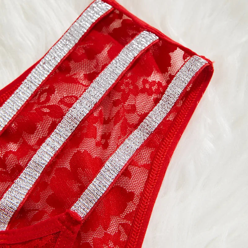 Lace Floral Sexy Panties – Low Waist Mesh Underwear for Women Style Heaven