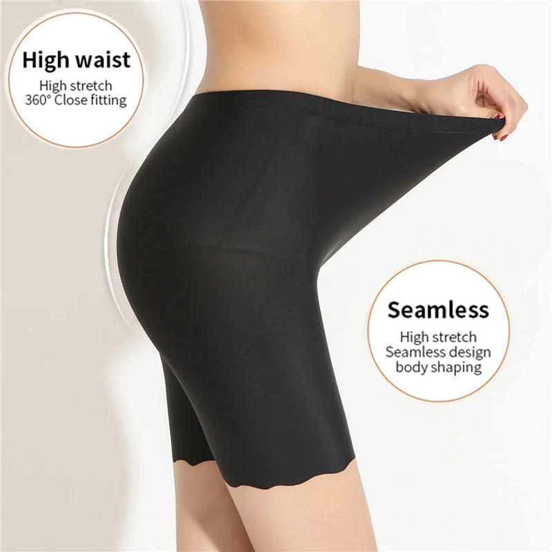 Seamless Safety Shorts – Plus Size Anti-Rub Boxers for Women | 3XL Style Heaven