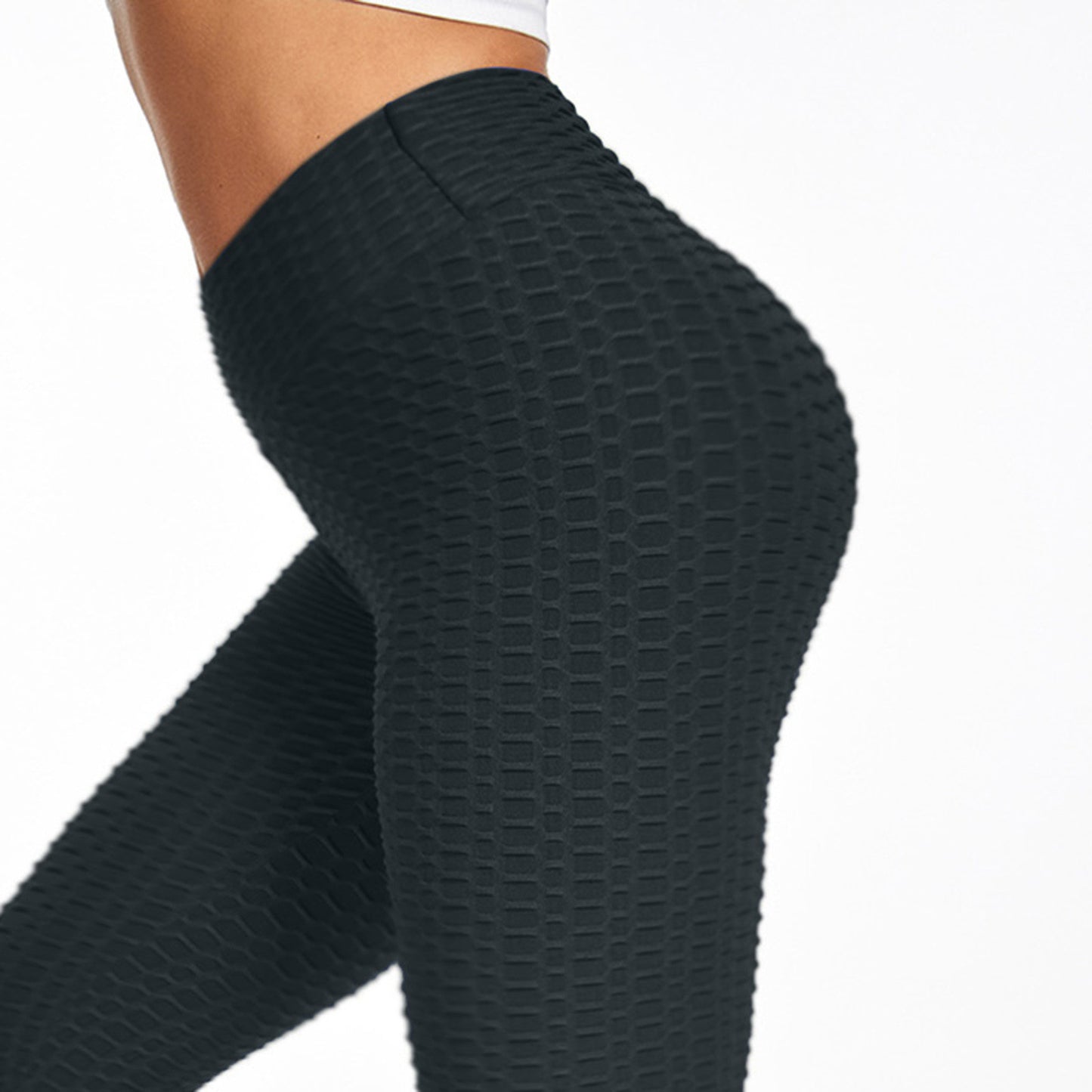 Women's Bubble Hip-Lifting Flared Yoga Pants – High Waist Fitness & Dance Workout Trousers Style Heaven
