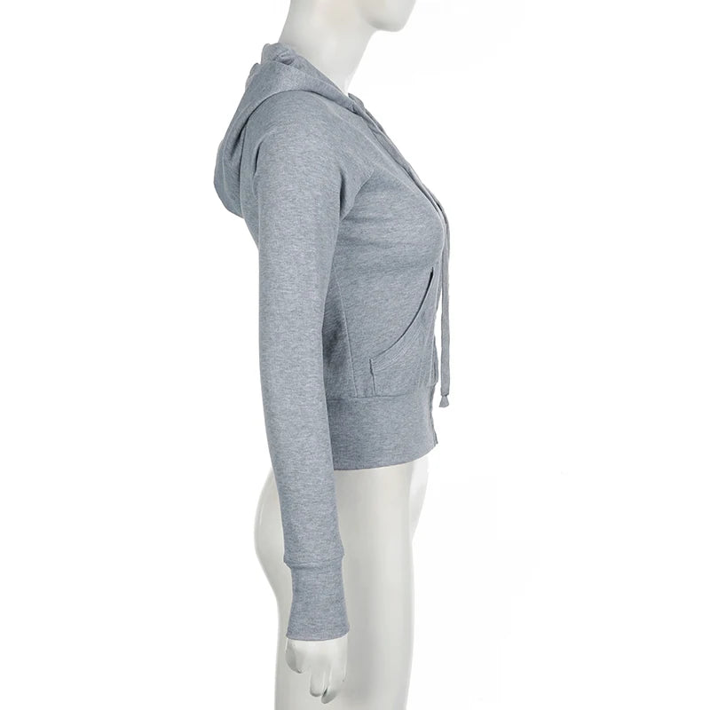 Women's Basic Hooded Sweatshirt Tracksuit – Solid Color Casual Streetwear Set with Pockets Style Heaven