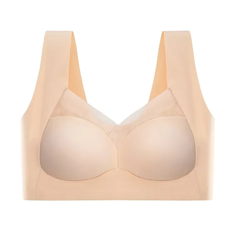 All-in-One Support Tank Top Bra – Soft, No Trace, Wireless Thin Underwear Style Heaven