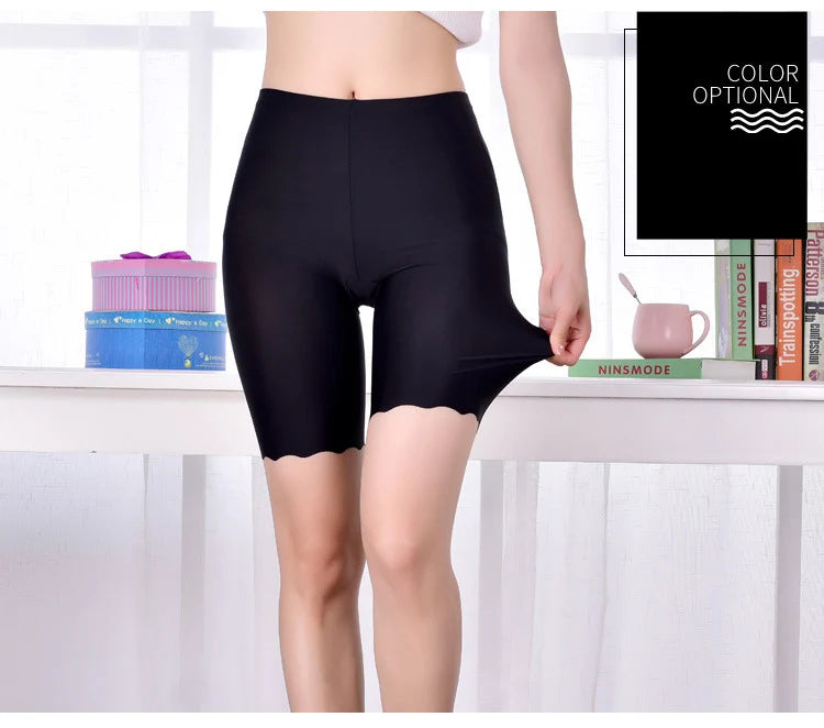 Seamless Safety Shorts – Plus Size Anti-Rub Boxers for Women | 3XL Style Heaven