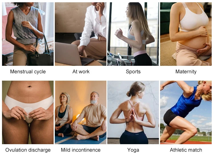 Mid-Rise Seamless Menstrual Period Panties – 4-Layer Absorbent Leak-Proof Culottes Style Heaven