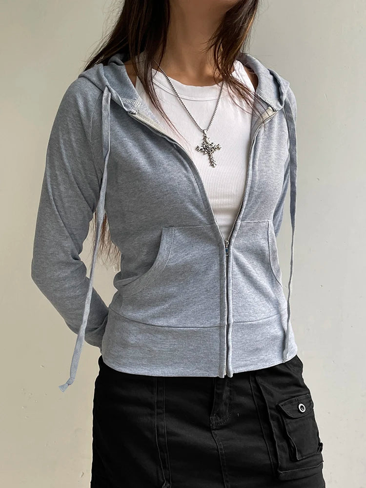 Women's Basic Hooded Sweatshirt Tracksuit – Solid Color Casual Streetwear Set with Pockets Style Heaven
