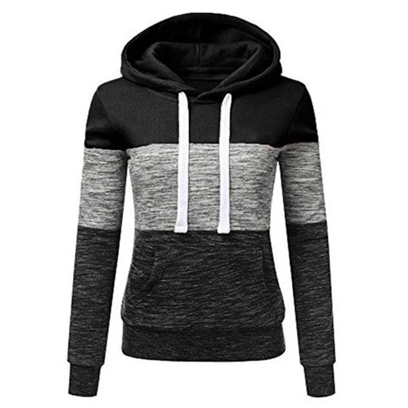 Women's Tricolor Sweatshirt Pullovers Graphic Sweatshirts New Hoodies and Sweatshirts Hooded Shirt Hoody Clothes Style Heaven