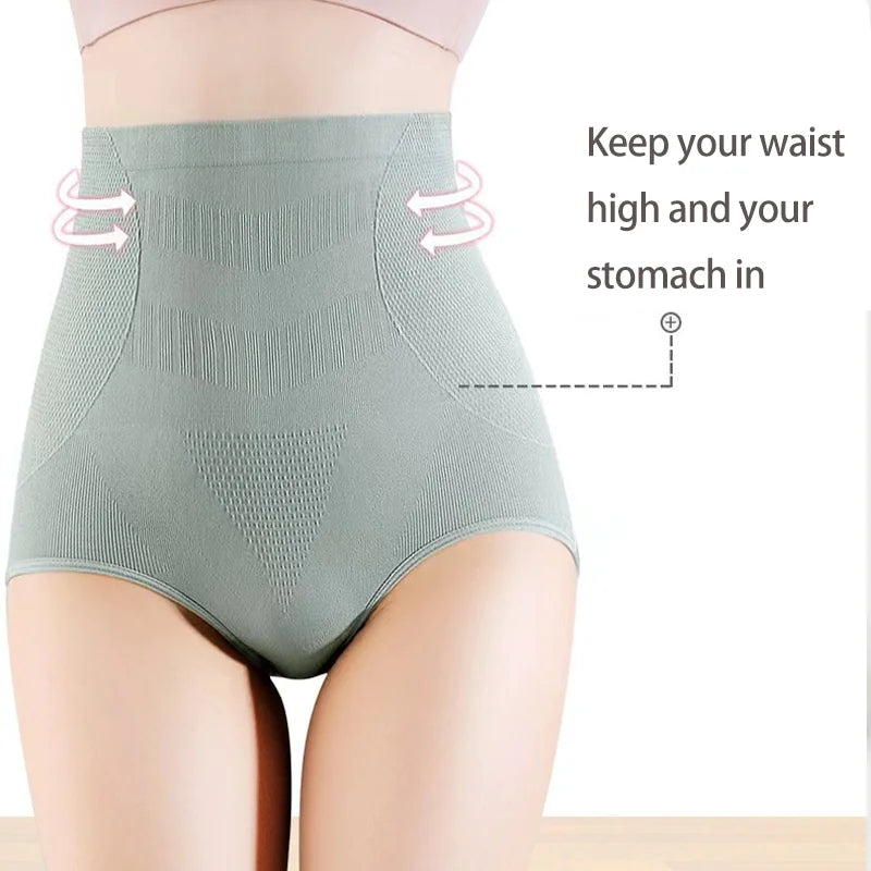 High-Waist Shaping Panties – Yoga & Breathable Slimming Tummy Control Body Shaper