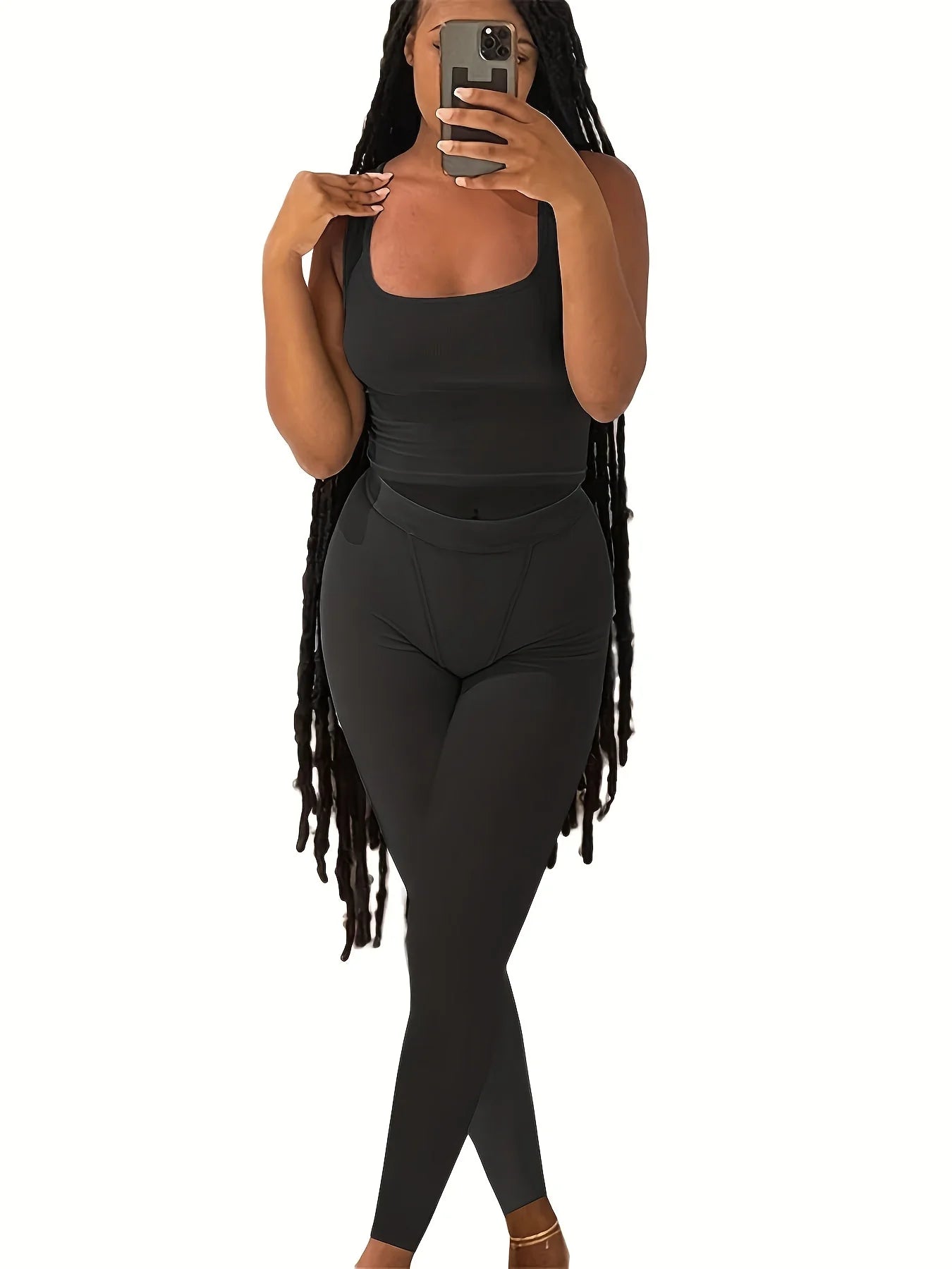 Women's 2-Piece Yoga Shorts Set – Casual Summer Activewear Outfit with Short Sleeve Top & Elastic Leggings Style Heaven