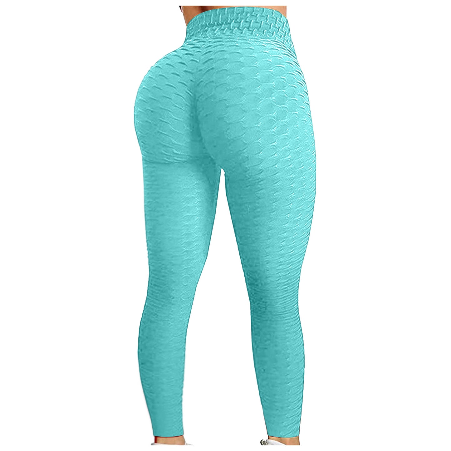 Women's Bubble Hip-Lifting Flared Yoga Pants – High Waist Fitness & Dance Workout Trousers Style Heaven