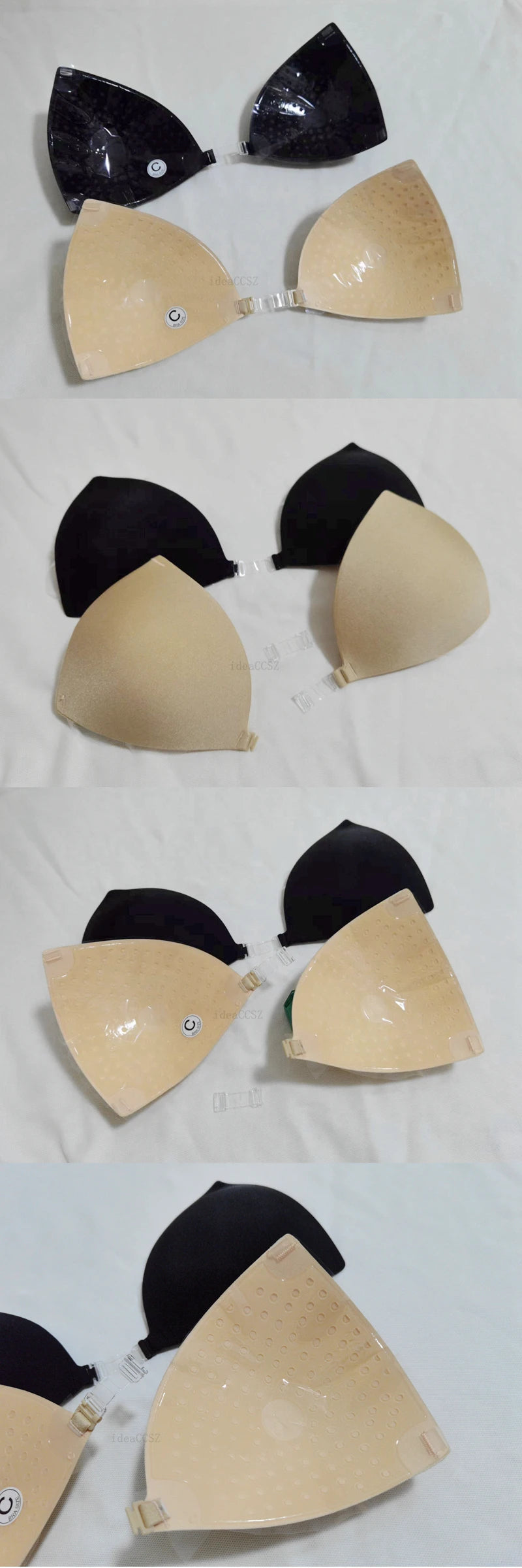 Silicone Sticky Bra – Invisible Backless Plunge U-Neck Adhesive Lift Bra Style Heaven