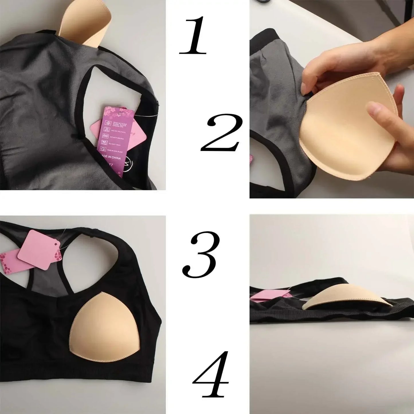 Silicone Push-Up Bra Inserts – Thick Padded Bikini Enhancers for Swimwear | 2025 Style Heaven