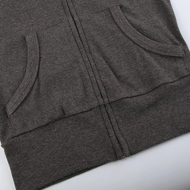 Women's Basic Hooded Sweatshirt Tracksuit – Solid Color Casual Streetwear Set with Pockets Style Heaven