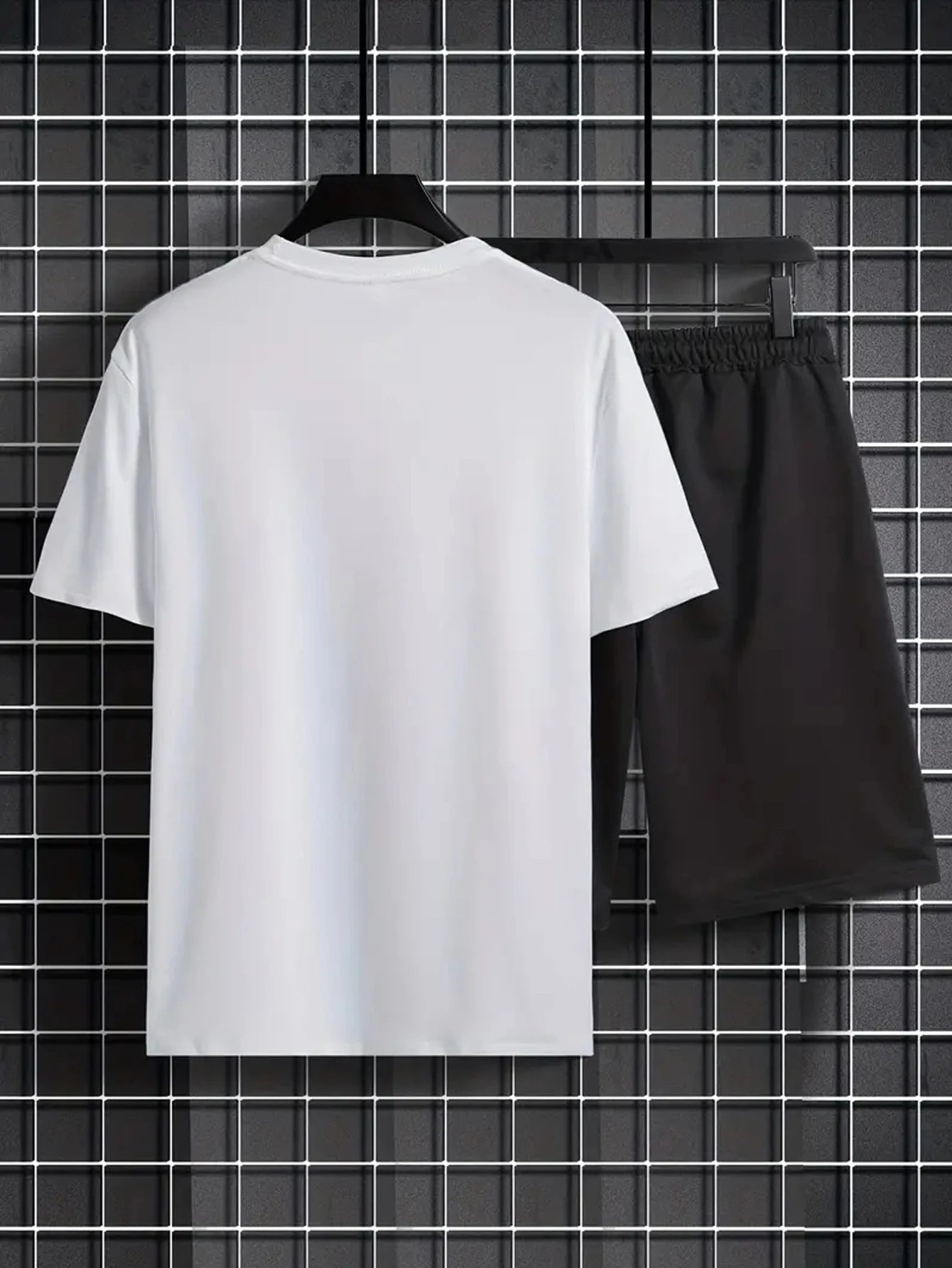 Men’s Summer Bear Print T-Shirt & Shorts Set – Casual Outdoor Wear - Style Heaven