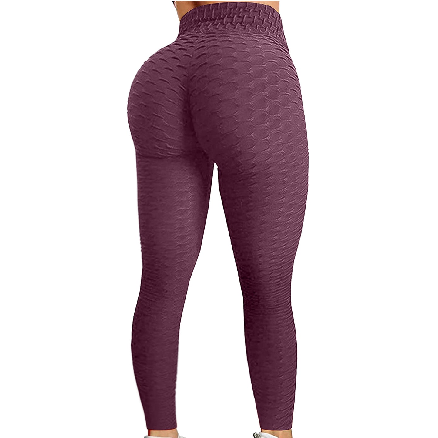 Women's Bubble Hip-Lifting Flared Yoga Pants – High Waist Fitness & Dance Workout Trousers Style Heaven