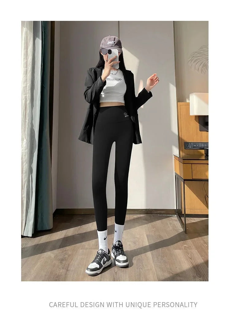 Women’s High Waisted Seamless Leggings Sports Fitness Yoga Pants Gym Leggings | Elastic Shark Cycling Pants for Summer Style Heaven