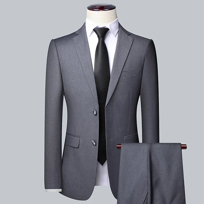 Men’s 3-Piece Formal Suit Set – Blazer, Vest & Trousers for Business, Wedding, or Casual Wear (M-6XL) Style Heaven