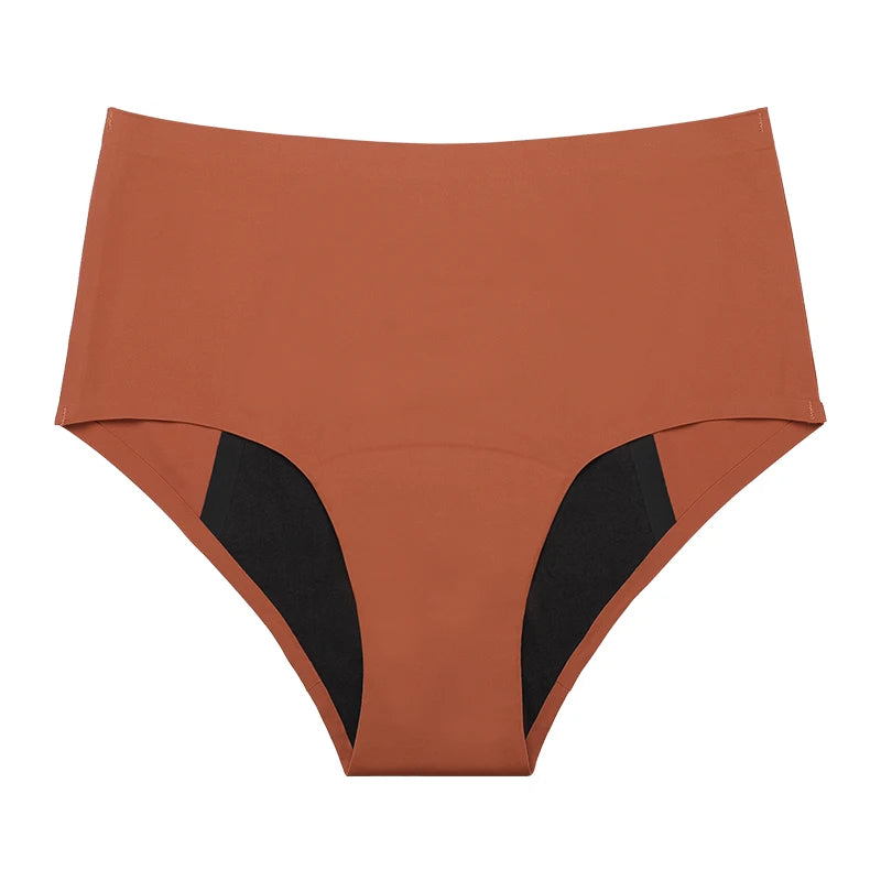 Mid-Rise Seamless Menstrual Period Panties – 4-Layer Absorbent Leak-Proof Culottes Style Heaven