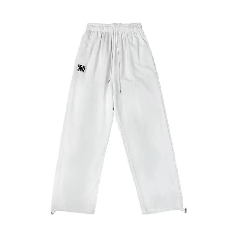 Women's High Waist Drawstring Sports Pants – Trendy Hip-Hop Style Long Trousers for Spring & Summer Style Heaven