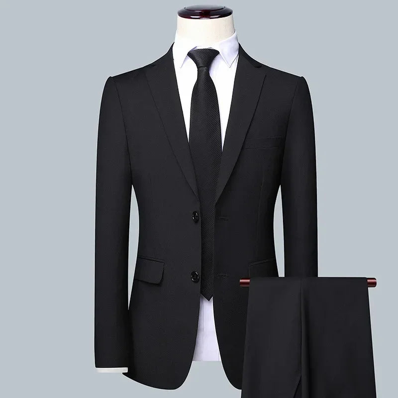 Men’s 3-Piece Formal Suit Set – Blazer, Vest & Trousers for Business, Wedding, or Casual Wear (M-6XL) Style Heaven