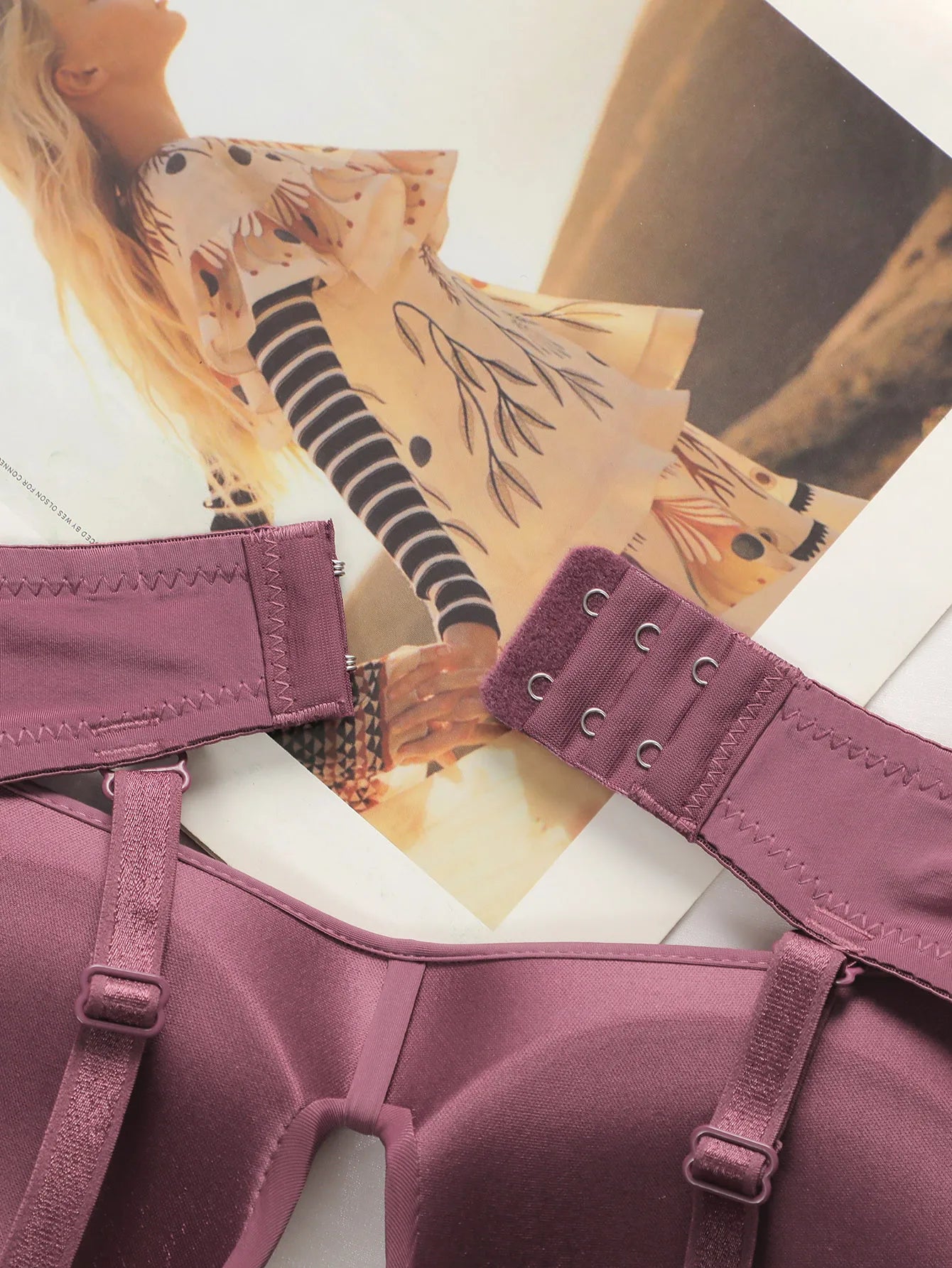 Butterfly Lace Wireless Lingerie Set – Sexy Solid Color 2-Piece Style Heaven