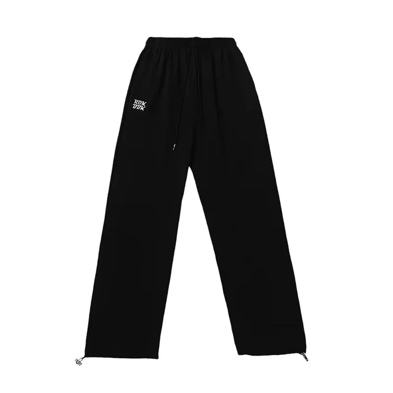 Women's High Waist Drawstring Sports Pants – Trendy Hip-Hop Style Long Trousers for Spring & Summer Style Heaven