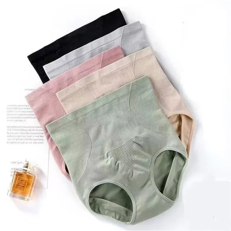 High-Waist Shaping Panties – Yoga & Breathable Slimming Tummy Control Body Shaper