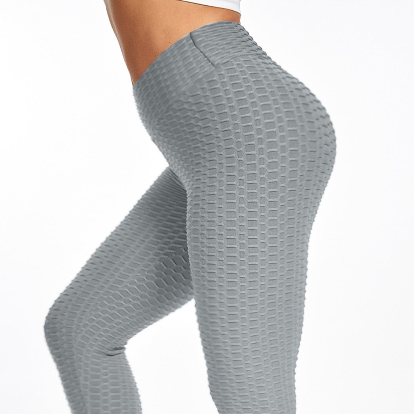 Women's Bubble Hip-Lifting Flared Yoga Pants – High Waist Fitness & Dance Workout Trousers Style Heaven