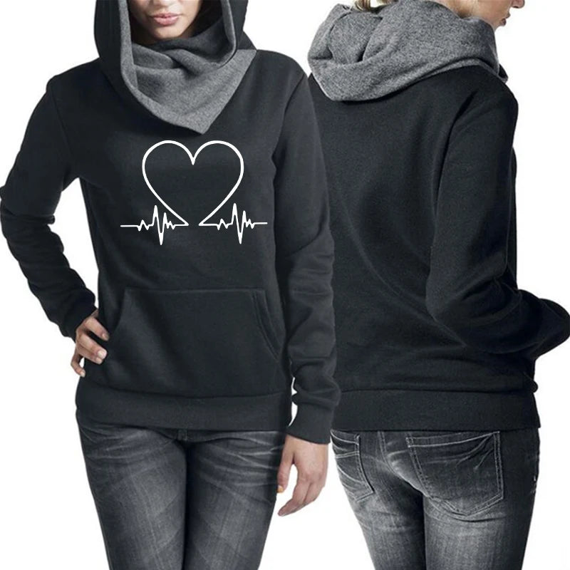 Women's Winter Tracksuit Set – Warm Hoodie & Jogger Pants Two-Piece Outfit Style Heaven