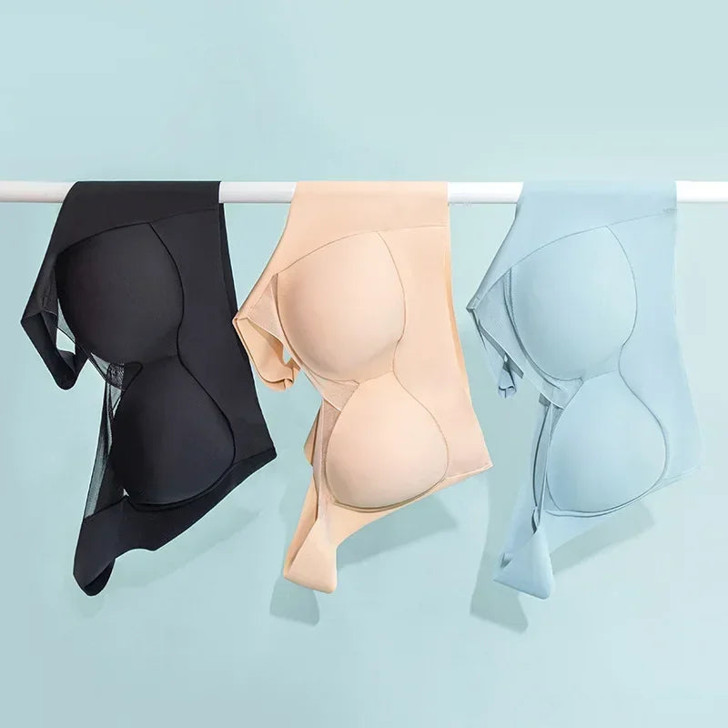 All-in-One Support Tank Top Bra – Soft, No Trace, Wireless Thin Underwear Style Heaven