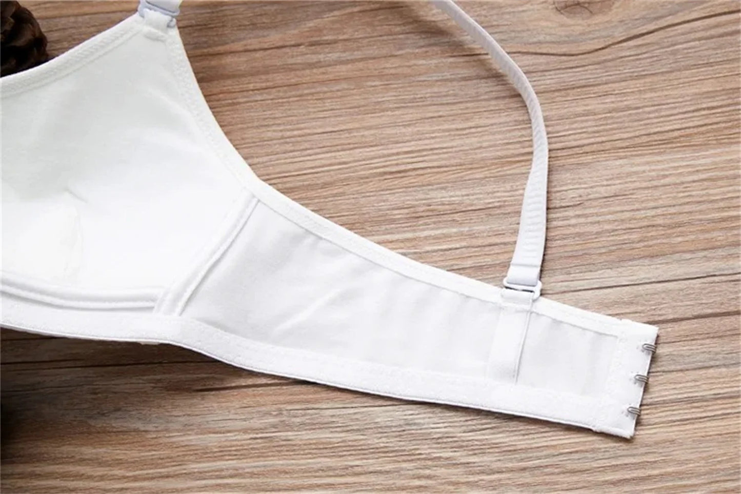 2-Pack Wireless Cotton Sports Bra – Breathable Lining for Fitness & Yoga (Black)