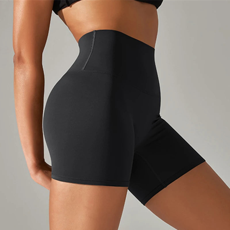 Women’s High Waist Sports Shorts – Squat Proof Quick Drying Yoga & Gym Leggings Style Heaven