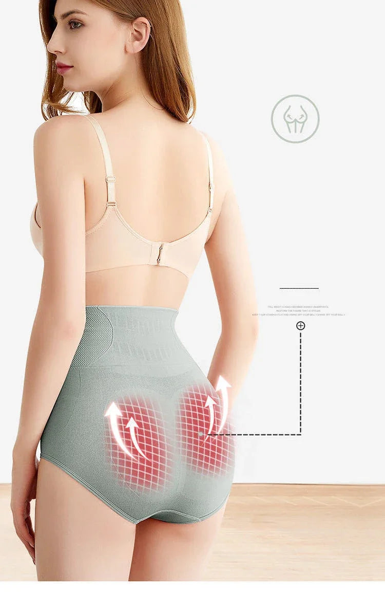 High-Waist Shaping Panties – Yoga & Breathable Slimming Tummy Control Body Shaper