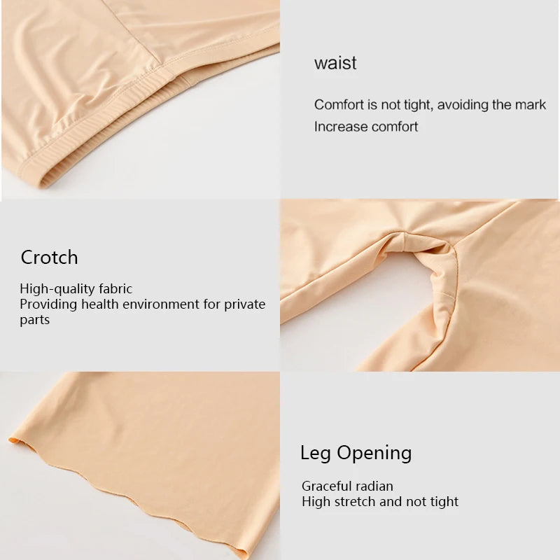 Seamless Safety Shorts – Plus Size Anti-Rub Boxers for Women | 3XL Style Heaven