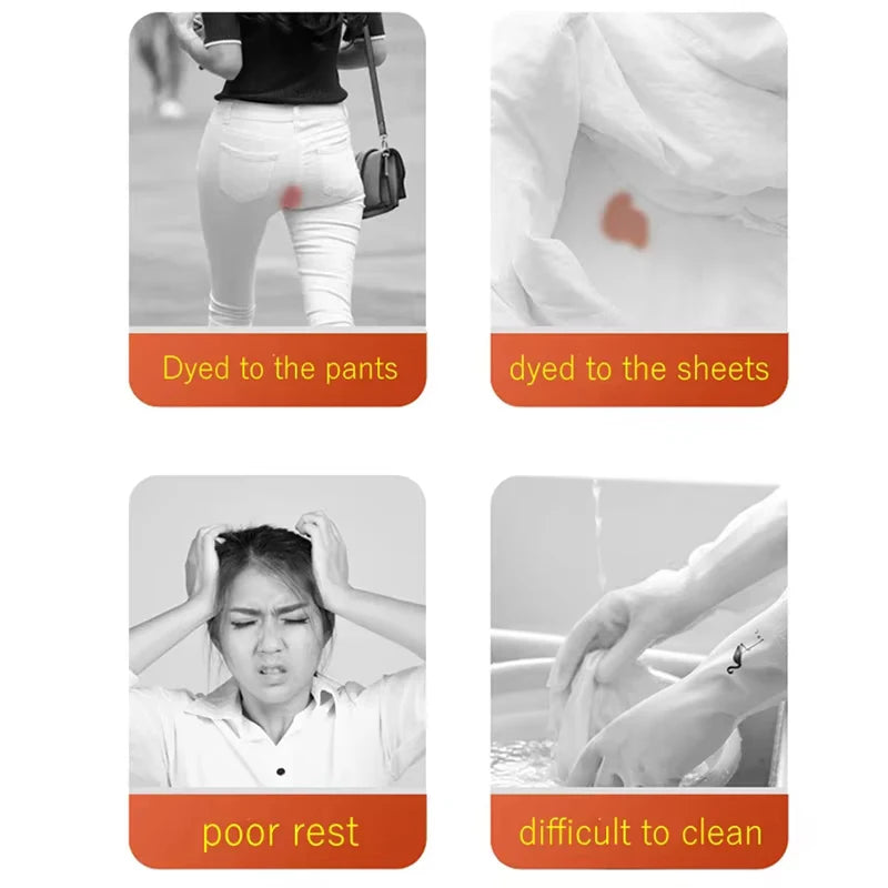 High-Waist Cotton Menstrual Panties – Leak-Proof Period Underwear for Women