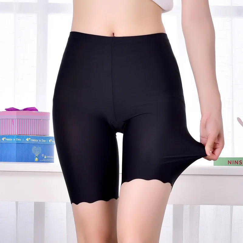 Seamless Safety Shorts – Plus Size Anti-Rub Boxers for Women | 3XL Style Heaven